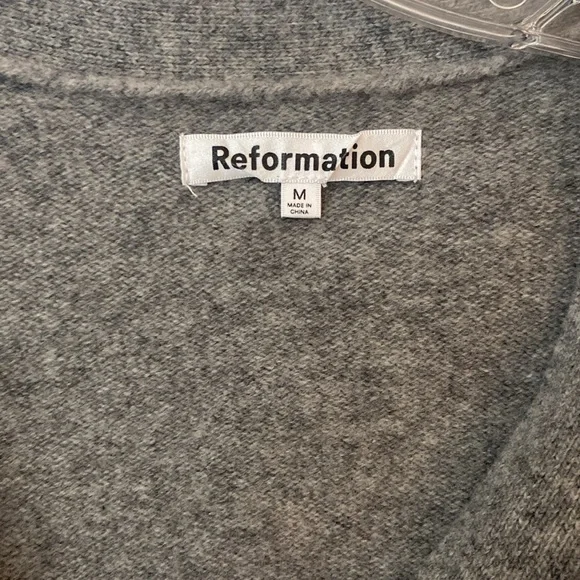 Reformation Val regenerative wool Cardigan - Picture 4 of 5